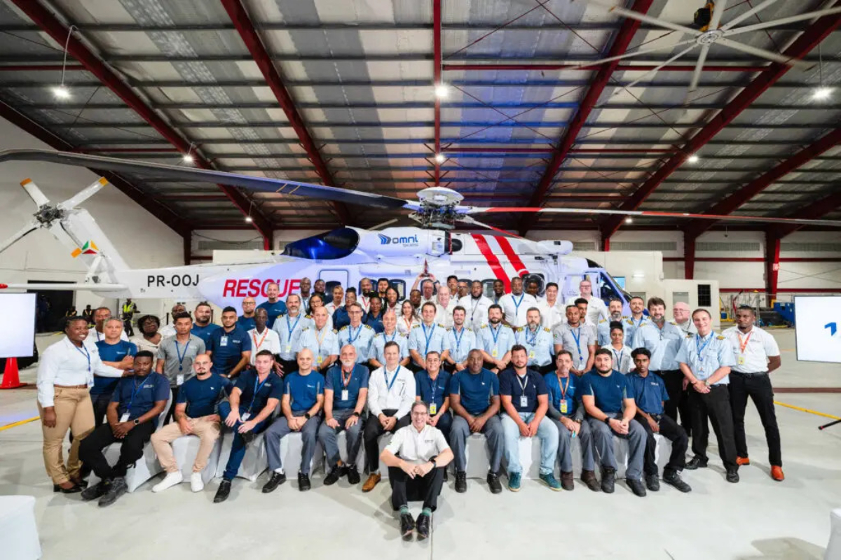 Omni Helicopters Celebrates One Year of Operations in Guyana